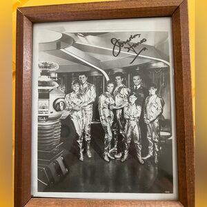 Lost In Space B&W Cast Photo With Autograph